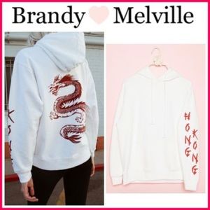 Brandy Melville dragon hoodie